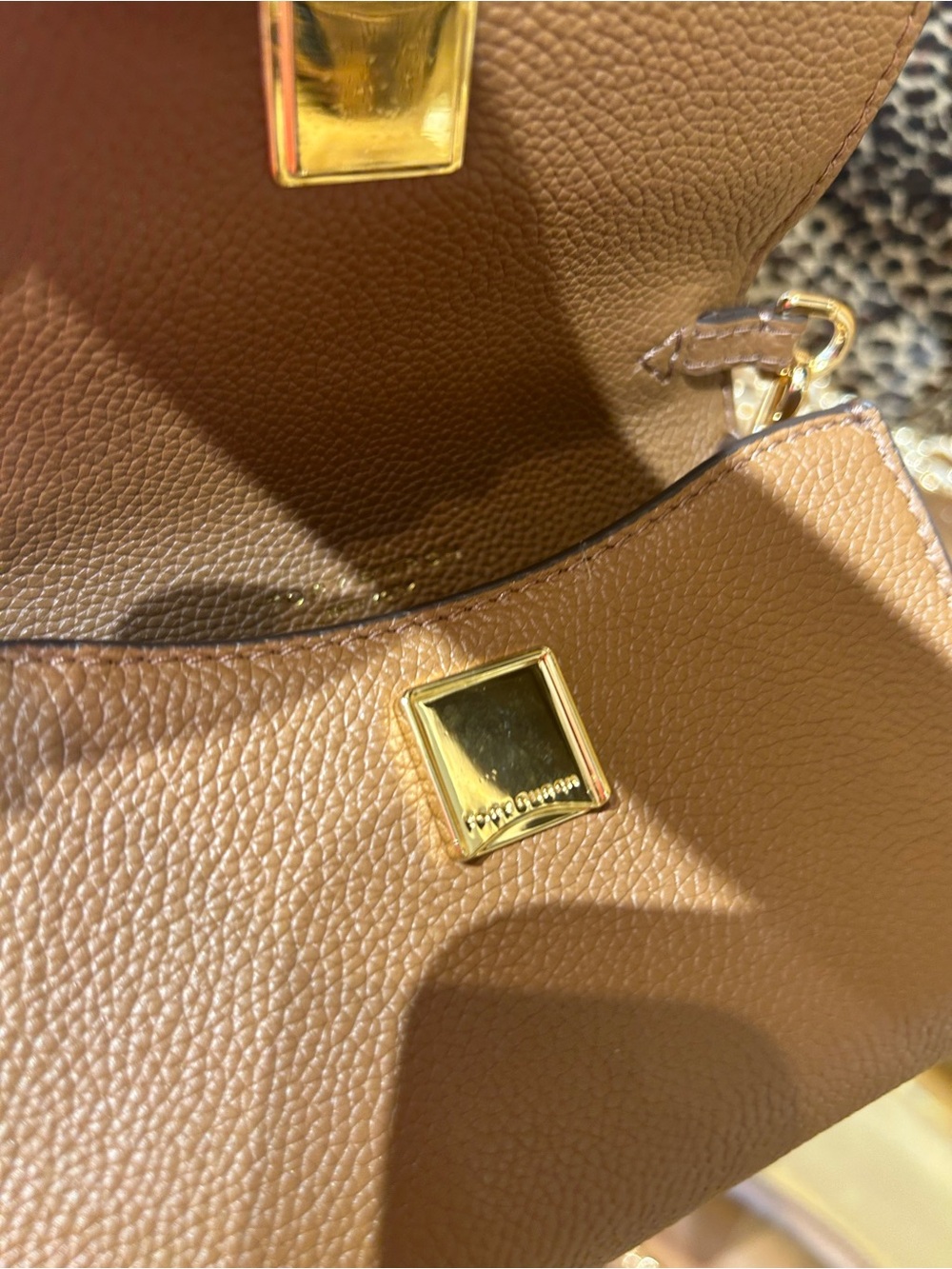 Tory Burch Britten mini Top-Handle Crossbody with Gold Logo pick own color new - Picture 16 of 16